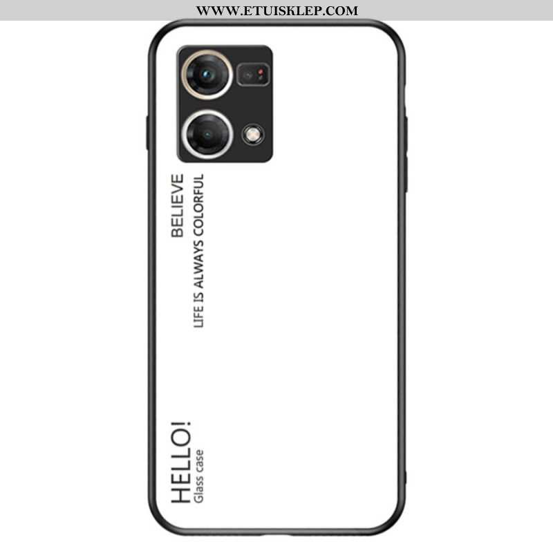 Etui do Oppo Reno 7 Szkło Hartowane Witam